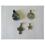 Lot - (4) Pendants