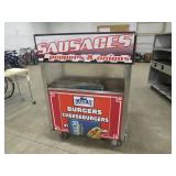 Patriots Sausage Cart w/ 38' Griddle