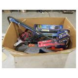 Box Lot- Misc. Tools, Etc.