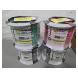 4 Spools of Stranded Copper Wire