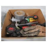 Box Lot- Misc. Hand Tools, Etc.