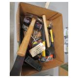 Box Lot- Misc. Hand Tools, Etc.