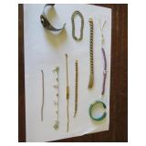 Lot - (9) Misc. Bracelets