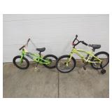 Lot- 2 Kids Bikes