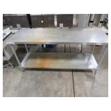 Aero 24' x 72' SS Prep Table