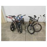Lot- 5 BMX Bikes