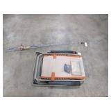 Lot- Beach Chair & Fishing Pole, Etc.