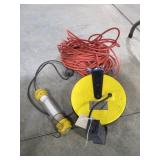 Lot- Extension Cord & Work Light
