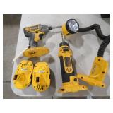 Lot- Misc. Dewalt Cordless Tools w/ Batteries