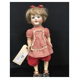 16” Japanese Bisque Doll