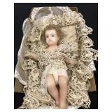 8 1/2" Wax Creche Doll 8 1/2" Wax Creche Doll