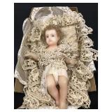 8 1/2" Wax Creche Doll