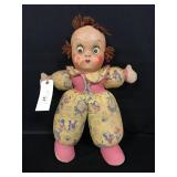 17" Carnival Doll w/ Celluloid Face