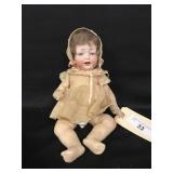 Kestner 151 3 Bisque Doll, 12" Kestner 151 3 Bisque Doll, 12"