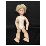 21" Baby TB Glass Eyes BJB Doll