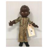 13" Black Compostion Doll w/ Wire Type Body 13" Black Compostion Doll w/ Wire Type Body