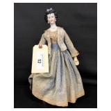 14" Irish Queen Bisque Doll