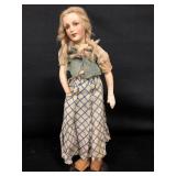 11 1/2" Composition Dutch Girl Doll 11 1/2" Composition Dutch Girl Doll