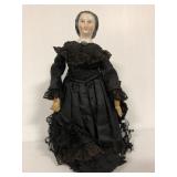 10" China Doll w/ Snood Cloth Body