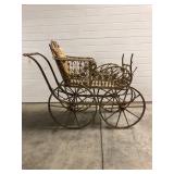 Vintage Carriage - Appr. 48"L x 23" W x 40"H Vintage Carriage - Appr. 48"L x 23" W x 40"H