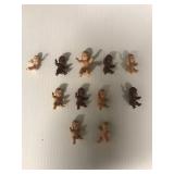 Lot - 11 Miscellaneous Mini Dolls Lot - 11 Miscellaneous Mini Dolls