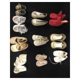 Lot - 10 Pair of Vintage Doll Shoes