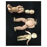 Lot - Miscellaneous Dolls & Bodies