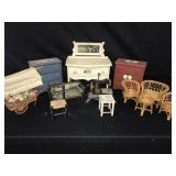 Lot of Miscellaneous Doll Furniture