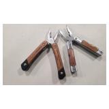 2 MULTI PURPOSE POCKET KNIVES
