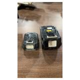 2 MAKITA 18V AND 12V BATTERY