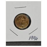 1/10TH OZ. 1996 AMERICAN GOLD EAGLE