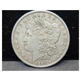 1891 MORGAN DOLLAR 90% SILVER