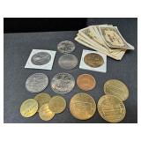 MONTANA TOKENS, WA. & ND , CENTAVOS