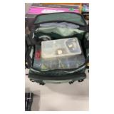 TACKLE BOX WITH FISHING TACKLE