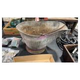 GALVANIZED COAL BUCKET
