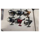 6 FISHING REELS