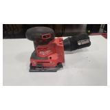18V MILWAUKEE ORBITAL 1/4' SHEET SANDER MO.