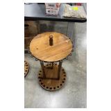 24 SLOT WOOD FISHING POLE HOLDER