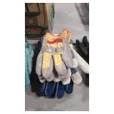 GROUP OF WORK GLOVES