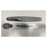 McCULLOCH MAC 6 & 16' CHAINSAW BLADES
