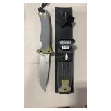 GERBER FIXED BLADE SURVIVAL KNIFE WITH SHEATH