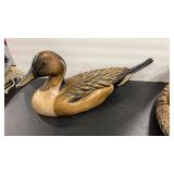 TOM TABER SIGNED DUCKS UNLIMITED PIN TAIL DUCK