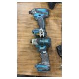2 MAKITA 18V IMPACT DRILLS