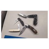 5 POCKET KNIVES