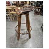 KINGS RIVER CASTING IMPLEMENT STYLE SWIVEL STOOL