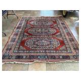 SALEM 100% PURE NEW WOOL PILE ARE RUG 111'X97'