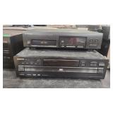 PIONEER PD-M403 DISC PLAYER & ONKYO DISC CHANGER