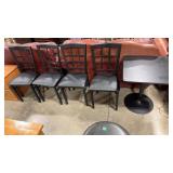 TABLE W/ 4 CHAIRS 24' X 24' X 27' - TABLE