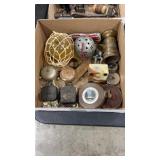 VINTAGE ALARM BELLS, TAPE MEASURES, RULERS & MORE