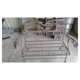 CAST IRON BENCH 48' LONG X 37' TALL